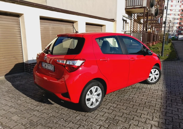 Toyota Yaris cena 53900 przebieg: 21022, rok produkcji 2017 z Świnoujście małe 667